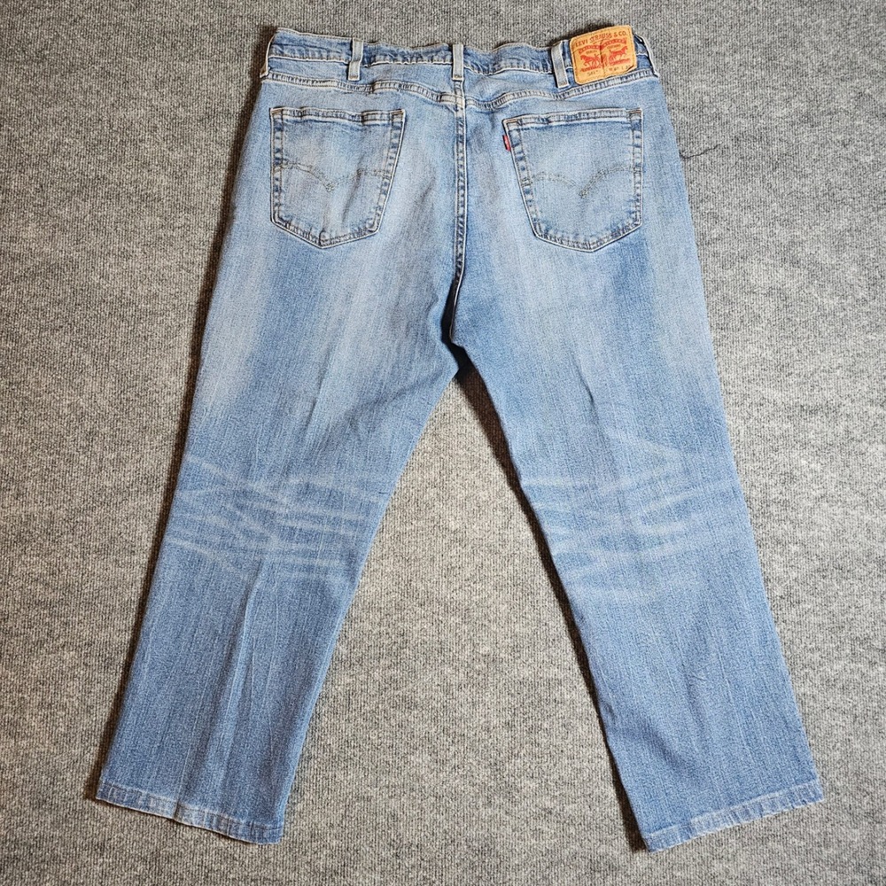 Lot of 2 Levi's 541 Athletic Taper Jeans Mens 40x30 Blue Denim Pants Repaired - Picture 3 of 16
